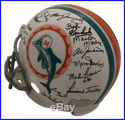1972 Miami Dolphins Autographed Proline Helmet 26 Sigs Scott Csonka JSA 23789