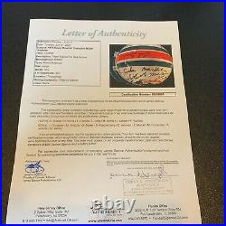1972 Miami Dolphins Team Signed Authentic Full Size Helmet 40+ Sigs With JSA COA