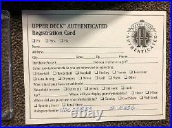 1993 Upper Deck Dan Marino Joe Montana Autograph SB Super Bowl XIX Autographed
