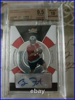 2005 Topps Finest Auto Ryan Fitzpatrick Rookie Miami Dolphins BGS 9.5/10 RC