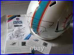 2020 Riddell Speed Miami Dolphins, Albert Wilson # 15 Autographed FS Helmet