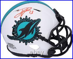 Autographed Dolphins Mini Helmet