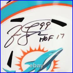 Autographed Jason Taylor Dolphins Helmet Fanatics Authentic COA Item#11316935