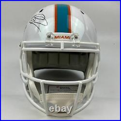 Autographed/Signed TUA TAGOVAILOA Miami Dolphins Full Size Helmet Fanatics COA