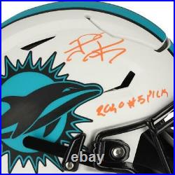 Autographed Tua Tagovailoa Dolphins Helmet Fanatics Authentic COA Item#11448301