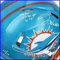 Autographed Tua Tagovailoa Dolphins Helmet Fanatics Authentic COA Item#11890767