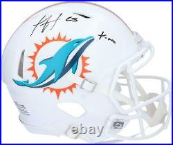 Autographed Xavien Howard Dolphins Helmet Fanatics Authentic COA Item#11075144