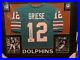 BOB-GRIESE-Miami-Dolphins-HOF-Signed-Framed-Jersey-35x43-Authentic-COA-Beckett-01-yttz