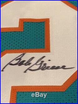 Bob Griese Autographed/Signed Jersey JSA COA Miami Dolphins HOF Perfect Season