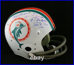 Bob Griese SIGNED Dolphins F/S TK Helmet +4 INSCRIPTIONS ITP PSA/DNA AUTOGRAPHED