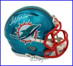 Bob Griese Signed Miami Dolphins Speed Flash NFL Mini Helmet