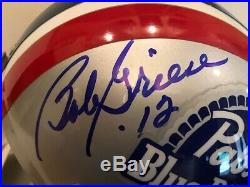 Bob Griese Signed Pabst Blue Ribbon TK'70s F/S Helmet Miami Dolphins Beckett