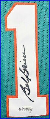 Bob Griese autographed signed jersey NFL Miami Dolphins JSA COA Witness