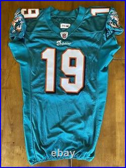 Brandon Marshall Signed Autographed Game / Team Issued Dolphins Jersey 2011