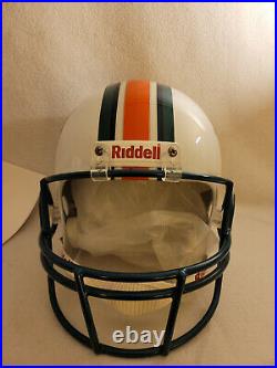 Dan Marino 13 Signed Miami Dolphins Riddell Football Helmet, JSA Certified