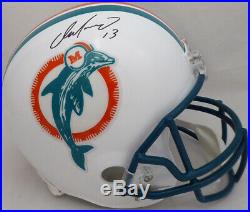 Dan Marino Autographed Dolphins Full Size Throwback Helmet Beckett 137988