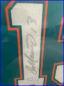 Dan Marino Autographed Framed Miami Dolphins Jersey COA Upper Deck Signed Auto