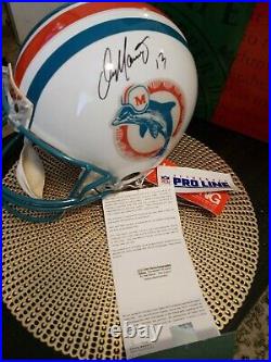 Dan Marino Autographed Full Size Helmet Upper Deck Authenticated