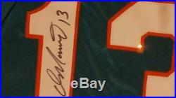 Dan Marino Autographed Jersey Professionally framed By Mounted Memories