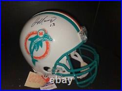 Dan Marino Autographed Miami Dolphins Full-Size Proline Helmet Upper Deck with Box