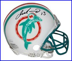 Dan Marino Autographed Miami Dolphins TB 1980-1996 Mini Helmet JSA 29929