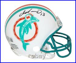 Dan Marino Autographed/Signed Miami Dolphins 80-96 Mini Helmet BAS 32057