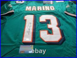Dan Marino Autographed Signed Miami Dolphins Jersey Mounted Memmories COA