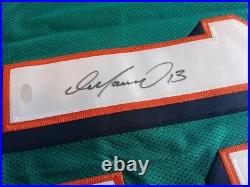 Dan Marino Autographed Signed Miami Dolphins Jersey Mounted Memmories COA