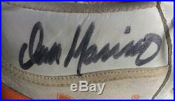 Dan Marino Dolphins signed 1985 game used Pony cleats Rookie Year Auto JSA LOA