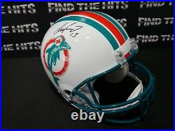 Dan Marino -Miami Dolphins- Full Size Autographed Helmet! 2020 Leaf Edition! COA