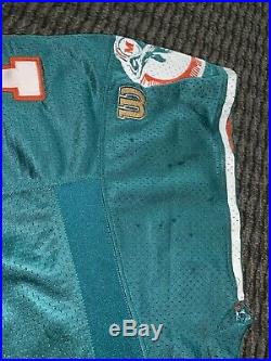 Dan Marino Miami Dolphins Professional Model Jersey Signed With Game Use 1996