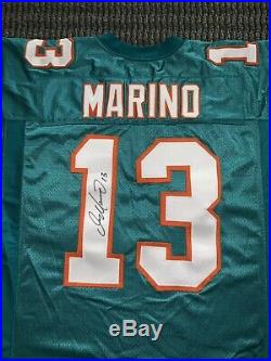 Dan Marino Miami Dolphins Professional Model Jersey Signed With Game Use 1996