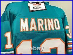 Dan Marino Miami Dolphins Signed Autograph Custom Jersey Tristar Authentic Certi