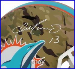 Dan Marino Miami Dolphins Signed CAMO Alternate Replica Helmet