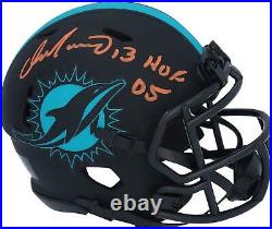 Dan Marino Miami Dolphins Signed Eclipse Alternate Mini Helmet & HOF 05 Insc