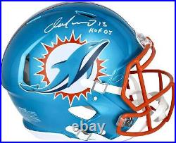 Dan Marino Miami Dolphins Signed Flash Speed Auth Helmet with HOF 05 Inc
