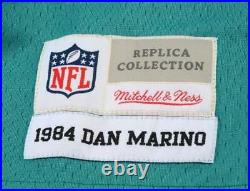 Dan Marino Miami Dolphins Signed M&N Teal Replica Jersey & HOF Insc Fanatics