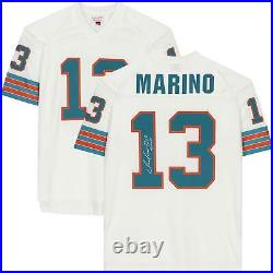 Dan Marino Miami Dolphins Signed White Replica M&N Jersey & HOF 05 Insc