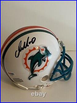 Dan Marino Miami Dolphins signed mini helmet PSA AD43017