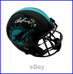 Dan Marino Signed/Autograph Dolphins Eclipse Replica Full Size Helmet JSA 154374