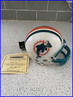 Dan Marino Signed Autographed Miami Dolphins Mini Helmet