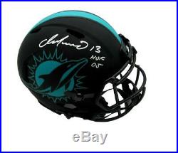 Dan Marino Signed Dolphins Eclipse Authentic Full Size Helmet withHOF JSA W 154373