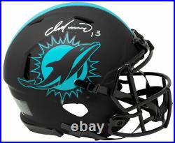 Dan Marino Signed Dolphins Full Size Speed Authentic Eclipse Helmet JSA