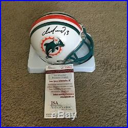 Dan Marino Signed Miami Dolphins Autographed Mini Helmet