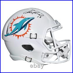 Dan Marino Signed Miami Dolphins Full-Size Speed Replica Football Helmet (JSA)
