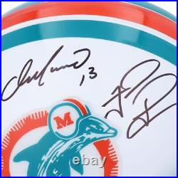 Dan Marino & Tua Tagovailoa Dolphins Signed 1980-1996 Throwback Authentic Helmet