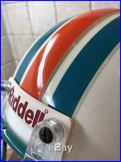 Dan Marino UDA signed Full-size Riddell NFL Miami Dolphins Helmet