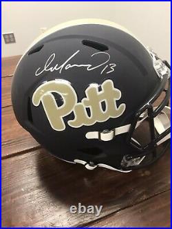 Dan Marino signed Full Size Replica Pitt Helmet