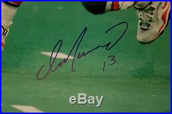 Dan Marino signed HUGE framed photo, PSA/DNA, double certified