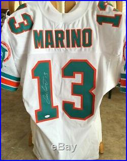 Dan Marino signed Miami Dolphins 1995 authentic Wilson white game jersey JSA COA